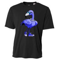 Blue Flamingo Pearls Comma La Kamala Harris 2024 Cooling Performance Crew T-Shirt