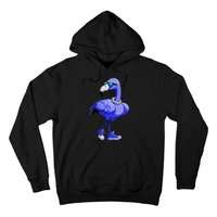 Blue Flamingo Pearls Comma La Kamala Harris 2024 Hoodie