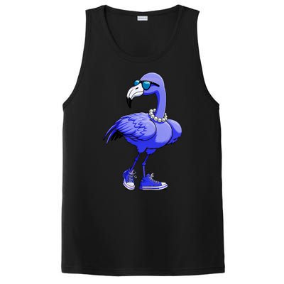 Blue Flamingo Pearls Comma La Kamala Harris 2024 PosiCharge Competitor Tank