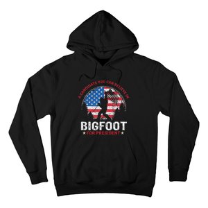 Bigfoot For President Election 2024 Funny Vote Sasquatch Usa Hoodie