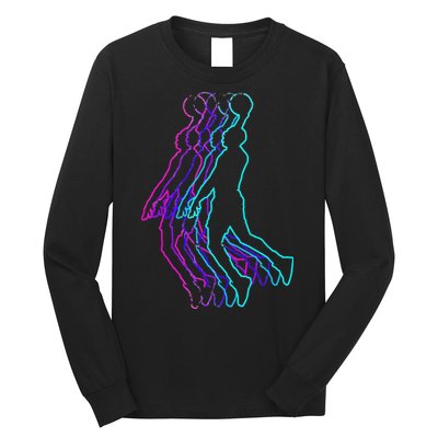 Basketball For Player Slam Dunk Teens Long Sleeve Shirt