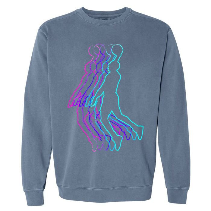 Basketball For Player Slam Dunk Teens Garment-Dyed Sweatshirt