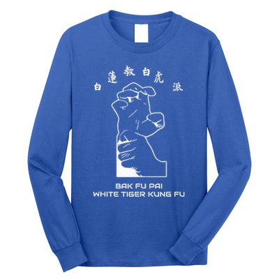 Bak Fu Pai the White Tiger Kung Fu  Long Sleeve Shirt
