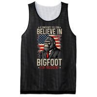 Bigfoot For President Election 2024 Funny Vote Sasquatch Usa Mesh Reversible Basketball Jersey Tank