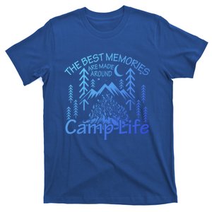 Bonfires Fire Pit Camping Best Memories Made Around Campfire Funny Gift T-Shirt