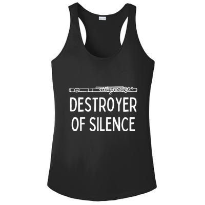 Best Flute Player Band Music Flautist Funny Flute Ladies PosiCharge Competitor Racerback Tank