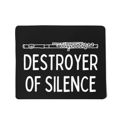 Best Flute Player Band Music Flautist Funny Flute Mousepad