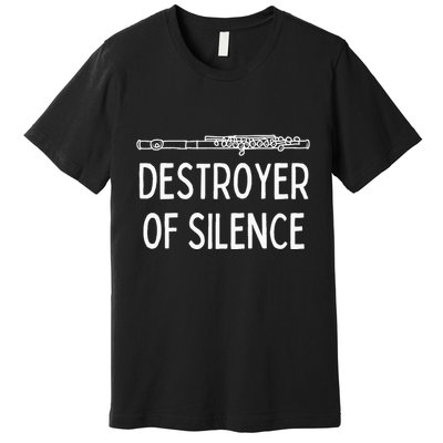 Best Flute Player Band Music Flautist Funny Flute Premium T-Shirt