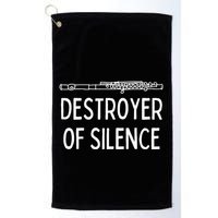 Best Flute Player Band Music Flautist Funny Flute Golf Towel
