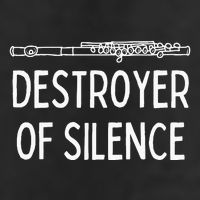Best Flute Player Band Music Flautist Funny Flute Golf Towel