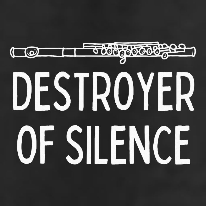 Best Flute Player Band Music Flautist Funny Flute Golf Towel