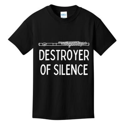 Best Flute Player Band Music Flautist Funny Flute Kids T-Shirt