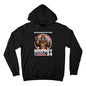 Bigfoot For President 2024 Hoodie