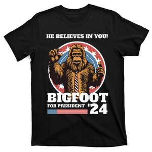 Bigfoot For President 2024 T-Shirt