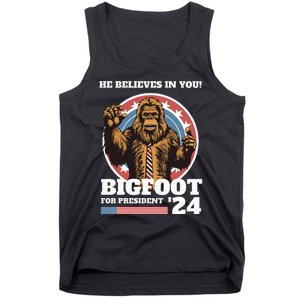 Bigfoot For President 2024 Tank Top