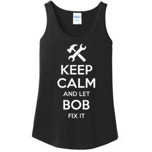 Bob Fix Quote Funny Birthday Personalized Name Gift Idea Ladies Essential Tank