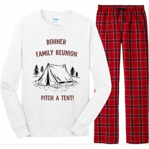 Bohner Family Reunion Pitch A Tent Long Sleeve Pajama Set