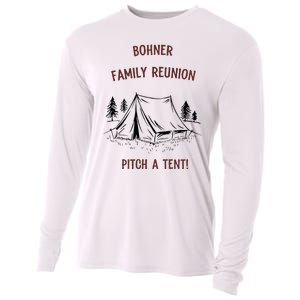 Bohner Family Reunion Pitch A Tent Cooling Performance Long Sleeve Crew