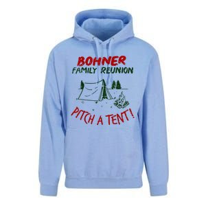 Bohner Family Reunion Pitch A Tent Unisex Surf Hoodie