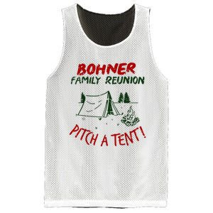 Bohner Family Reunion Pitch A Tent Mesh Reversible Basketball Jersey Tank