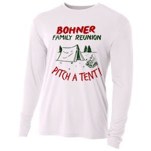 Bohner Family Reunion Pitch A Tent Cooling Performance Long Sleeve Crew