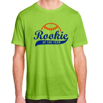 Baseball Funny Retro Rookie Of The Year Adult ChromaSoft Performance T-Shirt