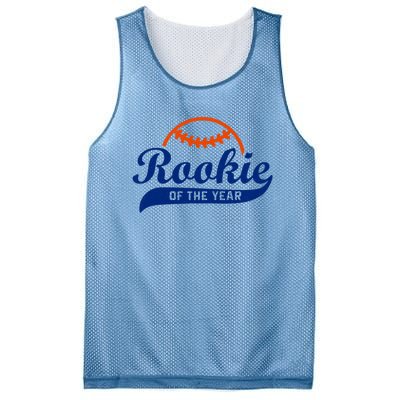 Baseball Funny Retro Rookie Of The Year Mesh Reversible Basketball Jersey Tank