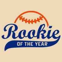 Baseball Funny Retro Rookie Of The Year Drawstring Bag