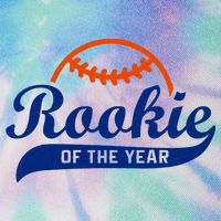Baseball Funny Retro Rookie Of The Year Legacy Tie Dye Trucker Hat