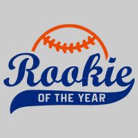 Baseball Funny Retro Rookie Of The Year Tie-Dye T-Shirt