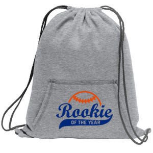 Baseball Funny Retro Rookie Of The Year Sweatshirt Cinch Pack Bag