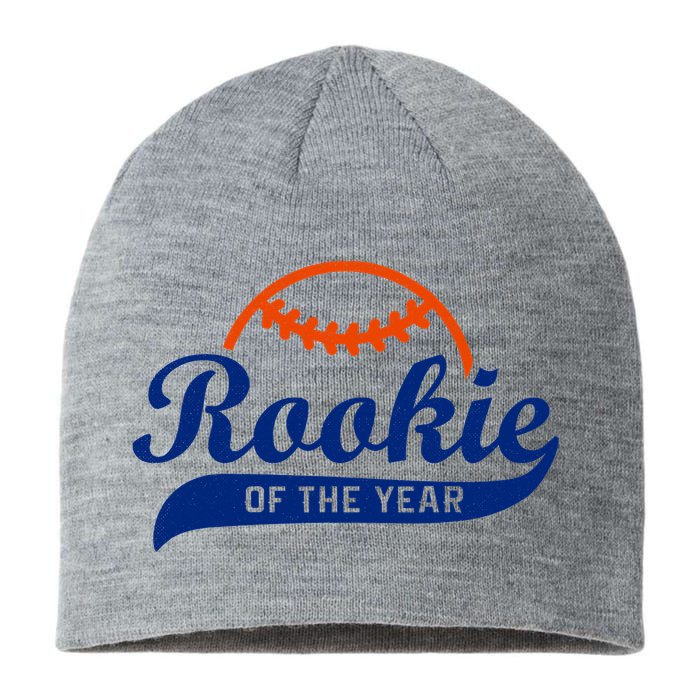 Baseball Funny Retro Rookie Of The Year Sustainable Beanie