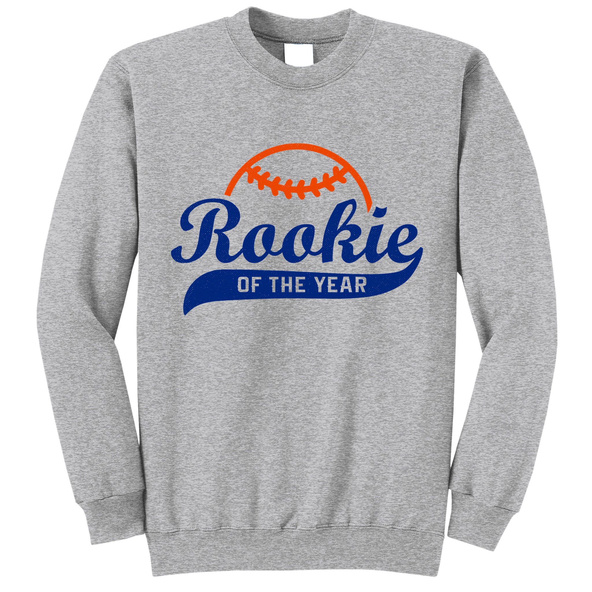 Baseball Funny Retro Rookie Of The Year Tall Sweatshirt