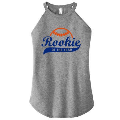 Baseball Funny Retro Rookie Of The Year Women's Perfect Tri Rocker Tank