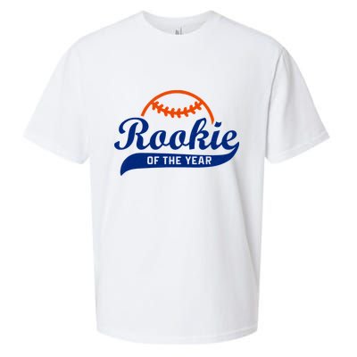 Baseball Funny Retro Rookie Of The Year Sueded Cloud Jersey T-Shirt