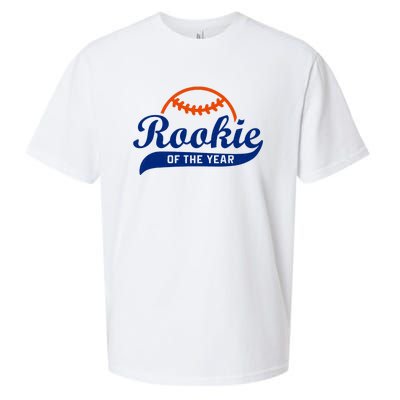 Baseball Funny Retro Rookie Of The Year Sueded Cloud Jersey T-Shirt