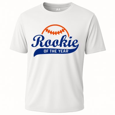 Baseball Funny Retro Rookie Of The Year Performance Shirt