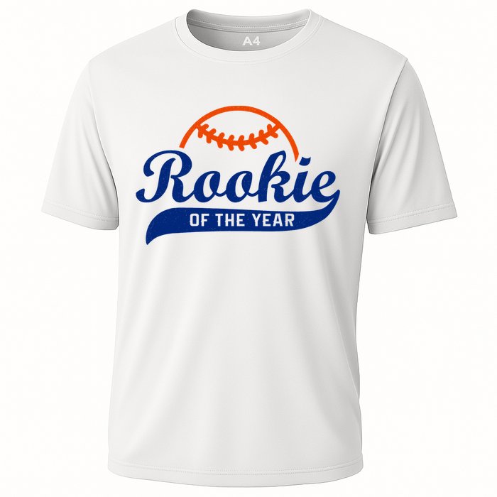 Baseball Funny Retro Rookie Of The Year Performance Shirt