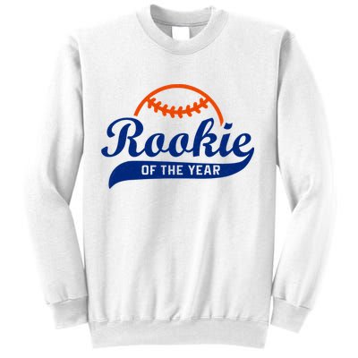 Baseball Funny Retro Rookie Of The Year Sweatshirt