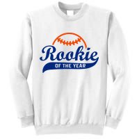 Baseball Funny Retro Rookie Of The Year Sweatshirt