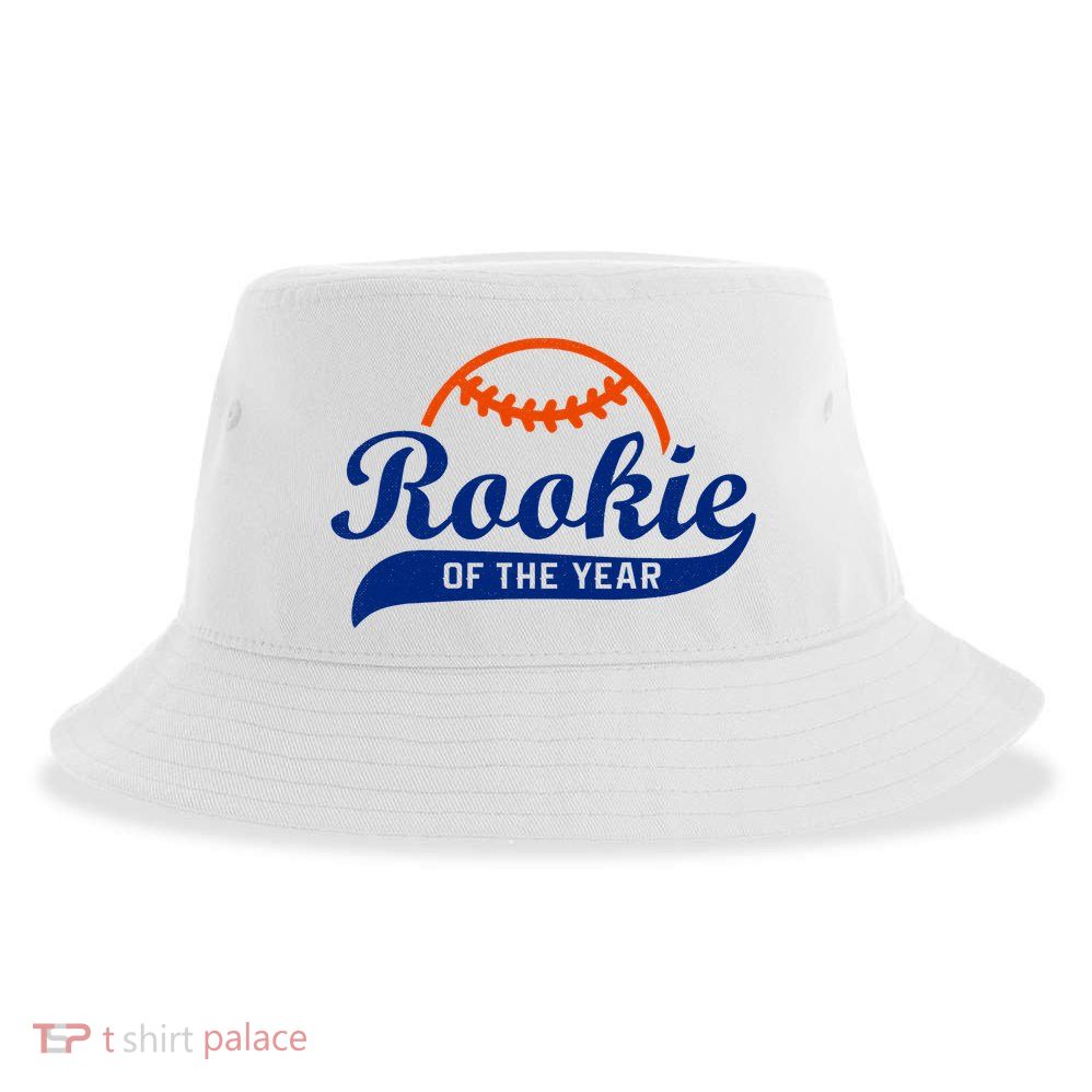Baseball Funny Retro Rookie Of The Year Sustainable Bucket Hat