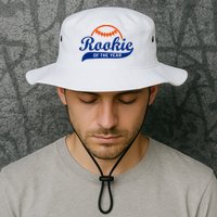 Baseball Funny Retro Rookie Of The Year Bucket Hat