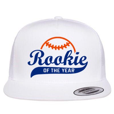 Baseball Funny Retro Rookie Of The Year Flatbill Hat