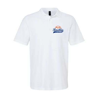 Baseball Funny Retro Rookie Of The Year Polo
