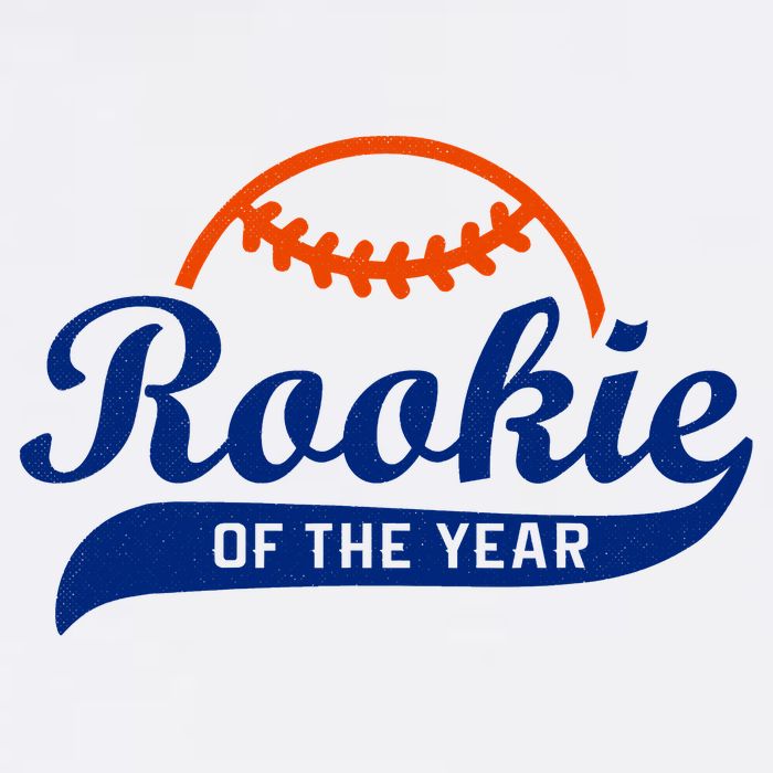 Baseball Funny Retro Rookie Of The Year Youth Performance Sprint T-Shirt