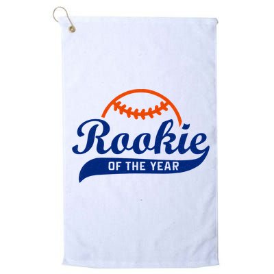 Baseball Funny Retro Rookie Of The Year Golf Towel