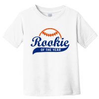 Baseball Funny Retro Rookie Of The Year Toddler T-Shirt