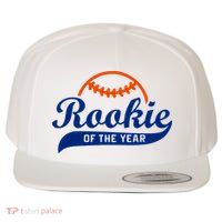 Baseball Funny Retro Rookie Of The Year Wool Snapback Cap