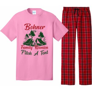 Bohner Family Reunion Pitch A Tent Matching Family Pajama Set