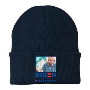 Biden For Resident Funny Biden Nursing Gift Knit Cap Winter Beanie